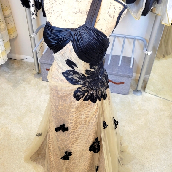 Tony Bowls Dresses Event Animal Print Gown 2 Poshmark